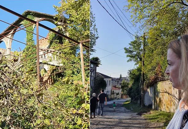 "პირველად ვაქვეყნებ ჩემი სახლის ფოტოს, რომელიც სოხუმში მოგზაურობისას გადავიღე - დამწვარი, ჩამონგრეული, გაძარცული, გაშიშვლებული..." - მანანა მგალობლიშვილი